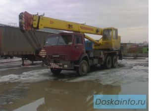 Автомобильный кран «Челябинец» в наличии.