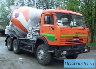 Автобетоносмесители Тигарбо, шасси КАМАЗ, МАЗ