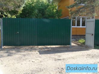Заборы от производителя из профнастила,сетки рабица,ворота, калитки