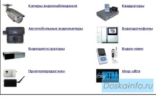 Оборудование для видеонаблюдения