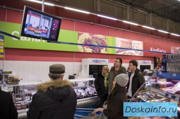 Размещение вашей рекламы на плазменных панелях через интернет!