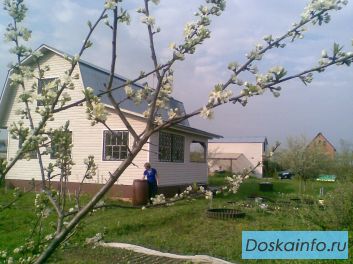 Дом, статус ПМЖ, дер. Панино, Чеховский р-н, 48 км от МКАД.