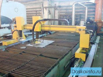 Установки плазменной  или комбинированной (плазма + газ) резки металла 'Юпитер 2' с ЧПУ .