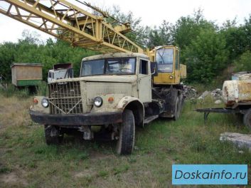 Продаю КРАЗ - кран б/у