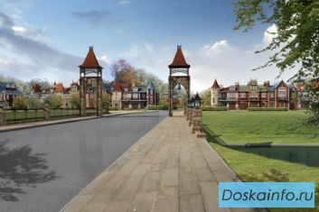 Коттеджы и квартиры в коттеджном городке 'Нотебург