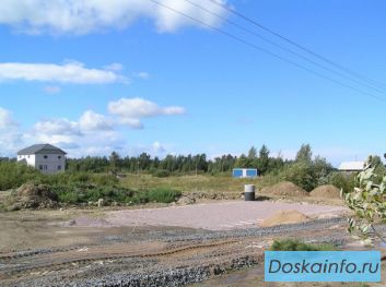 Участок ИЖС.  1 км от Спб
