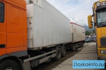Автопоезд DAF Фургон (реф) + Прицеп (реф)