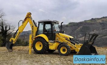 Экскаватор _Погрузчик New Holland b 110 b 