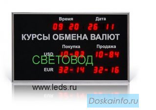 Светодиодная табло от СВЕТОВОД