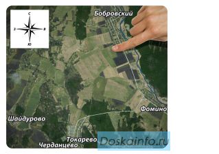 Земельный участок (12 соток), пос. Бобровский, Сысертский рн, 550 т.р.