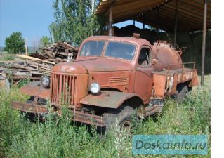 Старинный ЗИЛ-157 пожарка