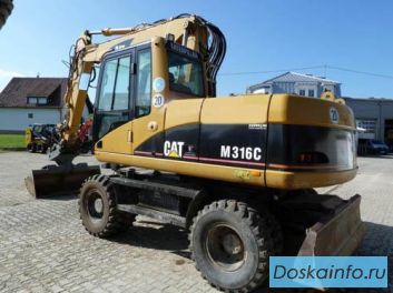 Колёсный экскаватор Caterpillar M316C 2005