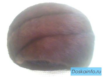  норковая шапка женская