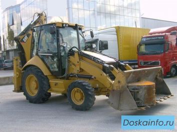 Экскаватор-погрузчик Caterpillar 428E 2007