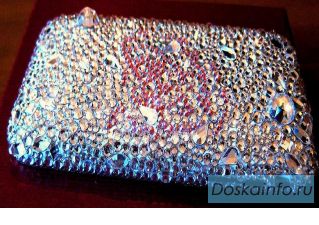 Инкрустация (обклейка) стразами Swarovski