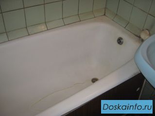 Акриловая вставка в ванну (акриловый вкладыш).`