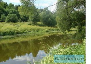 Участок 24сотки в красивой месности у реки.