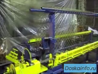 Станок автомат сетки рабицы