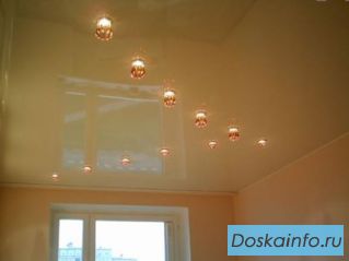 Натяжные потолки