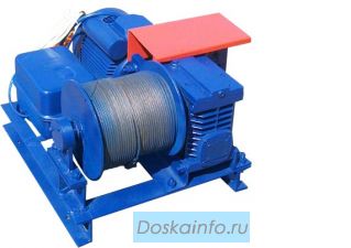 Лебедки электрические, подъемники.