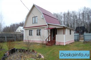 Продается дом (оцилиндрованное бревно) 121 км Горьковское ш. 1км от г. Петушки