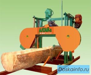 Пилорама ленточная