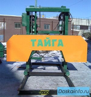 Пилорама ленточная Тайга Т-1 с электроприводом 