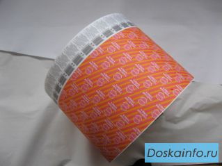 Ролевая печать этикетки для туалетной бумаги