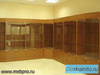 Мебель для магазинов, витрины со стеклом, стеллажи НА ЗАКАЗ