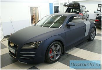 Матовая покраска автомобиля в Москве - студия «Автоджаз»