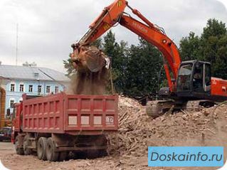 Вывоз грунта самосвалами дешево в Санкт-Петербурге