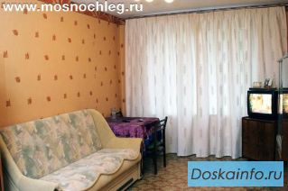 Однокомнатная квартира на сутки в Москве м. Орехово