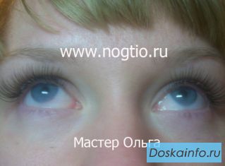 Ресницы наращивание Москва
