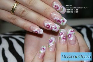 Наращивание ногтей ,шеллак,маникюр и педикюр Полежаевская