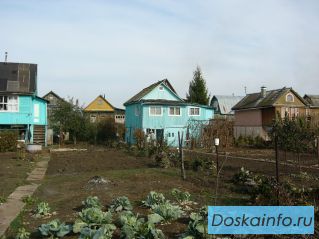Садовый участок с домиком