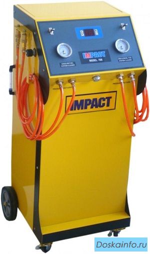 Установка для промывки топливной системы автомобиля Impact-700