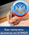 Выписка из ЕГРЮЛ и ЕГРИП