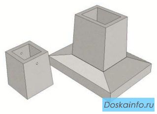 Фундаментные стаканы