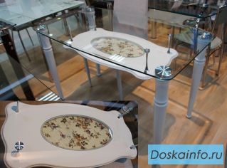 Стеклянные столы для кухни - без наценки магазина!