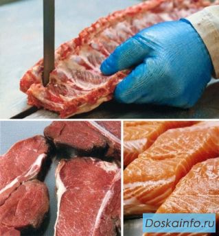Ленточное полотно для мяса и костей