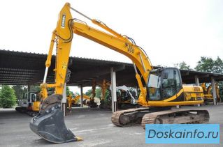Аренда экскаватора на гусеничном ходу JCB JS 220 LC