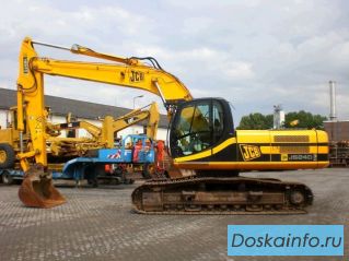 Аренда экскаватора на гусеничном ходу JCB JS 240 LC