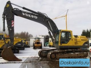 Аренда экскаватора на гусеничном ходу Volvo EC 360 LC