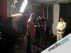 Профессиональная съемка с телесуфлером и светом