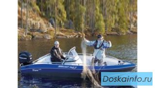 Катер (лодка) Silver Fox SC 485 (с баком, одна консоль). Доставка по России!