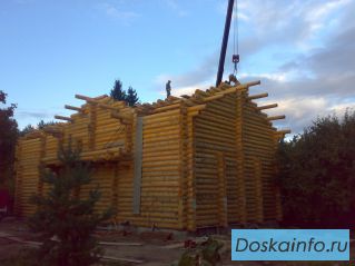 Срубы домов и бань