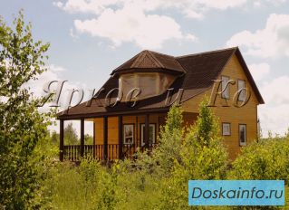 Продается красивый новый дом с просторной верандой