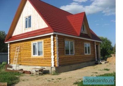 Продам 2х этажный дом рубленый.