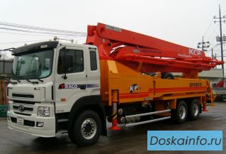 Автобетононасос КСР 42RX170 