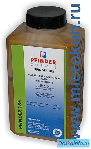 Продам магнитопорошковый концентрат люминесцентный PFINDER 185 